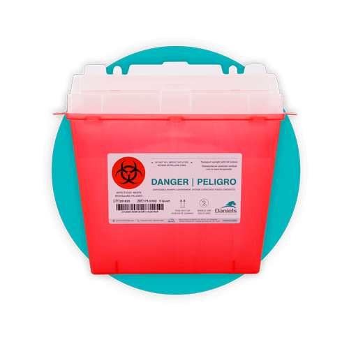 Disposable Sharps Container Daniels Health